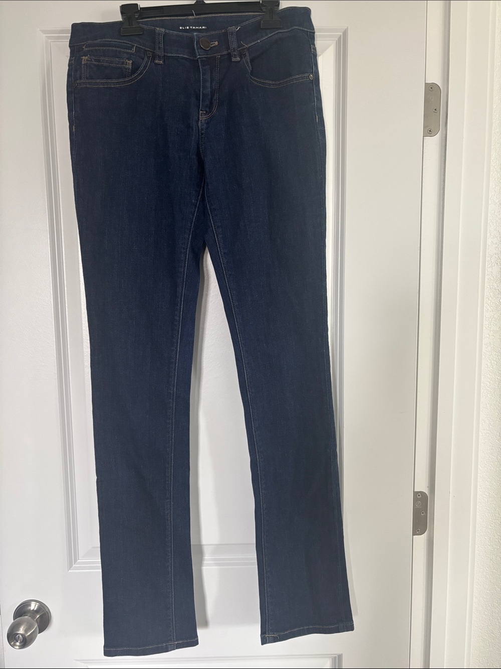 Elie Tahari Dark Indigo Boot Cut Jeans